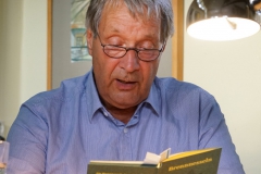Brennnesseln Lesung Ludwig Fischer 3. August 2019 | Fotografien Heinz-Peter Bolle-Bovier